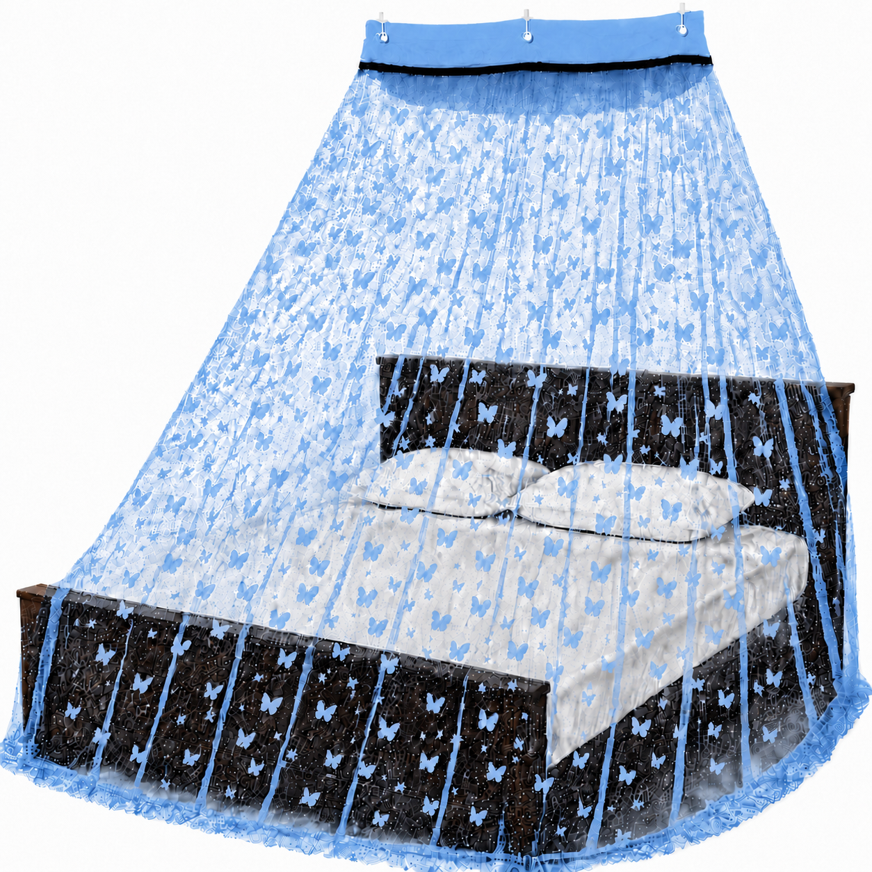 Wall Net – Printed Butterfly Mesh