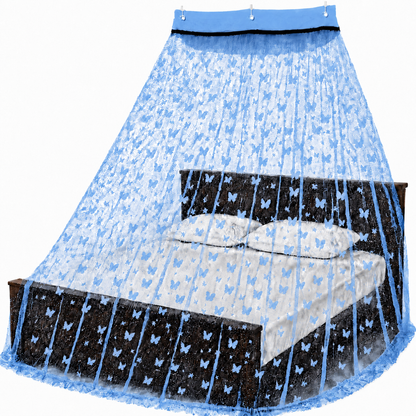 Wall Net – Printed Butterfly Mesh