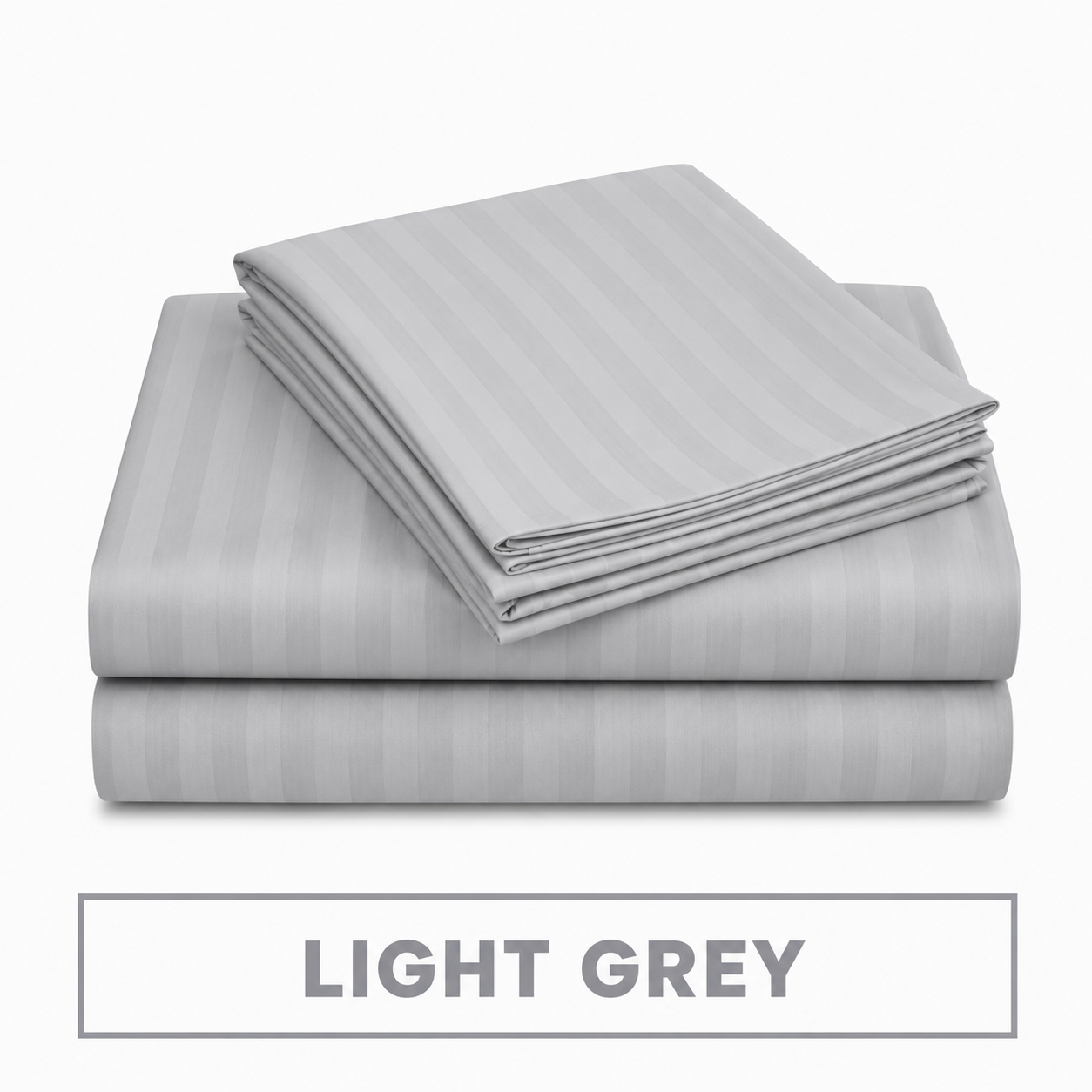 High Quality Egyptian Cotton Bedsheet 3-Piece Set (Random Colors)