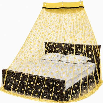 Wall Net – Printed Butterfly Mesh