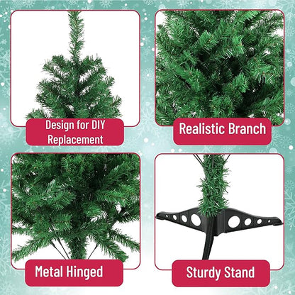 4ft Artificial Green Color Christmas Tree – Christmas Decoration - 5