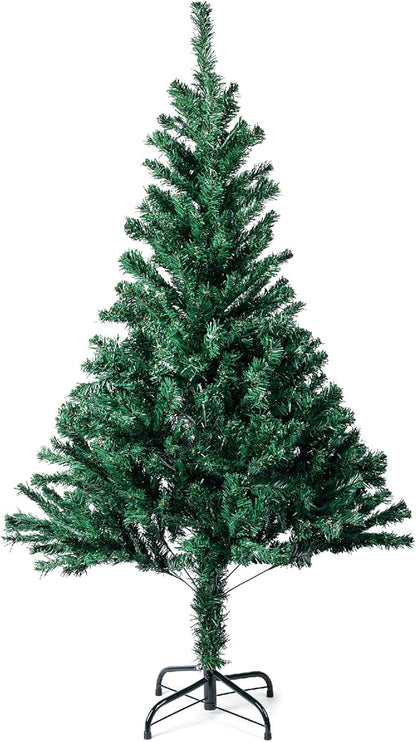 4ft Artificial Green Color Christmas Tree – Steel Stand – Christmas Decoration - 5