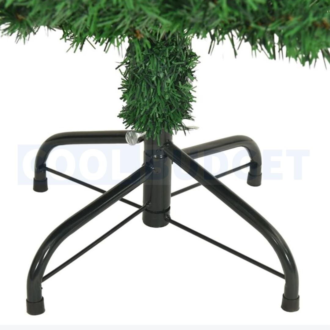 4ft Artificial Green Color Christmas Tree – Steel Stand – Christmas Decoration - 9