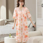 Luxury Floral Two-Piece Bridal Honeymoon Nightwear – Effortless Comfort, Everyday Elegance