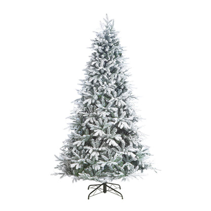 6 Ft Premium Harmony Artificial Indoor Christmas Tree - Flocked / Frosted - 1