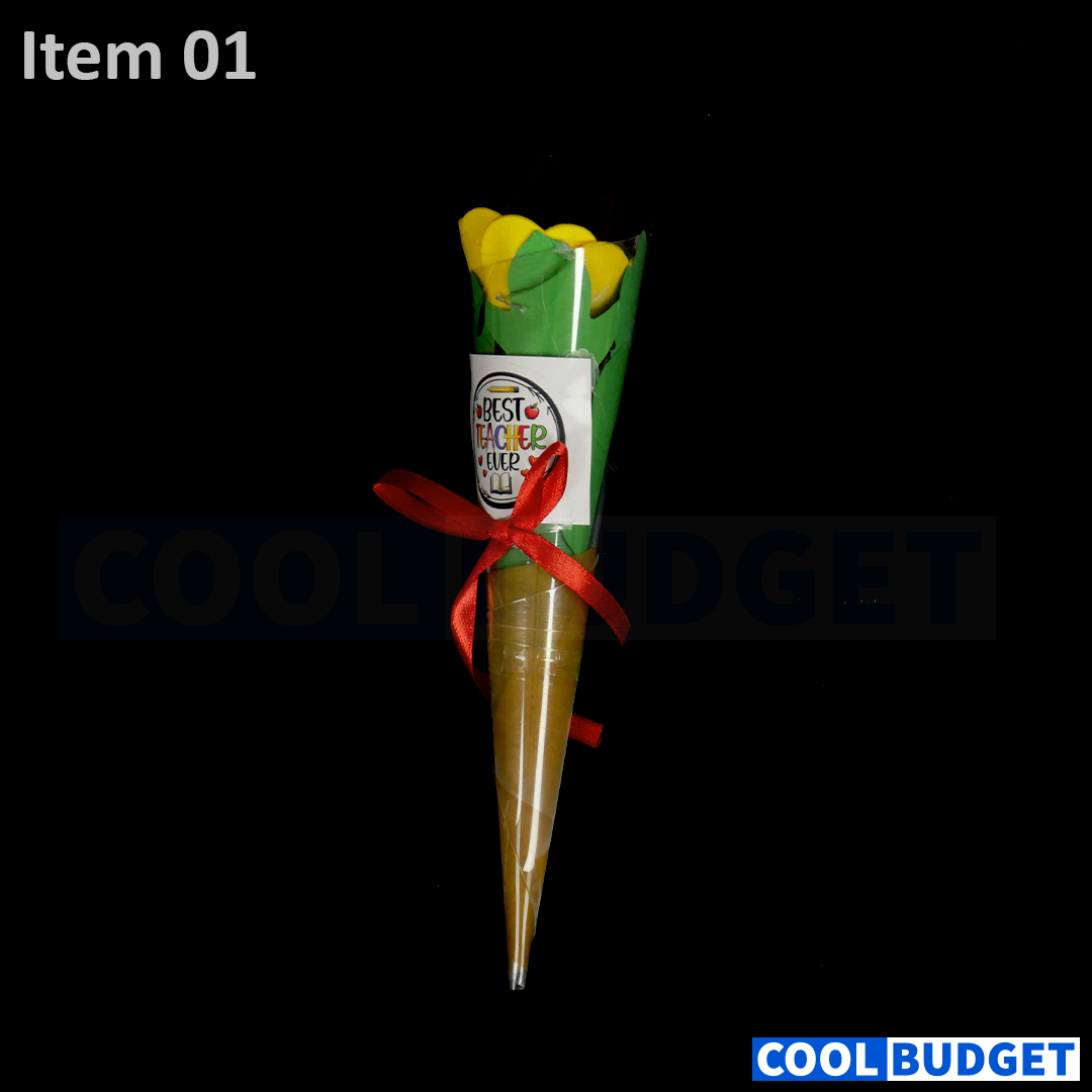 6Pcs Flowers Bouquet - 1