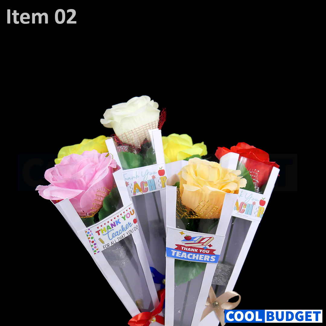 6Pcs Flowers Bouquet - 1