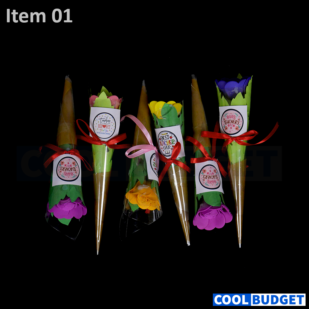 6Pcs Flowers Bouquet - 2