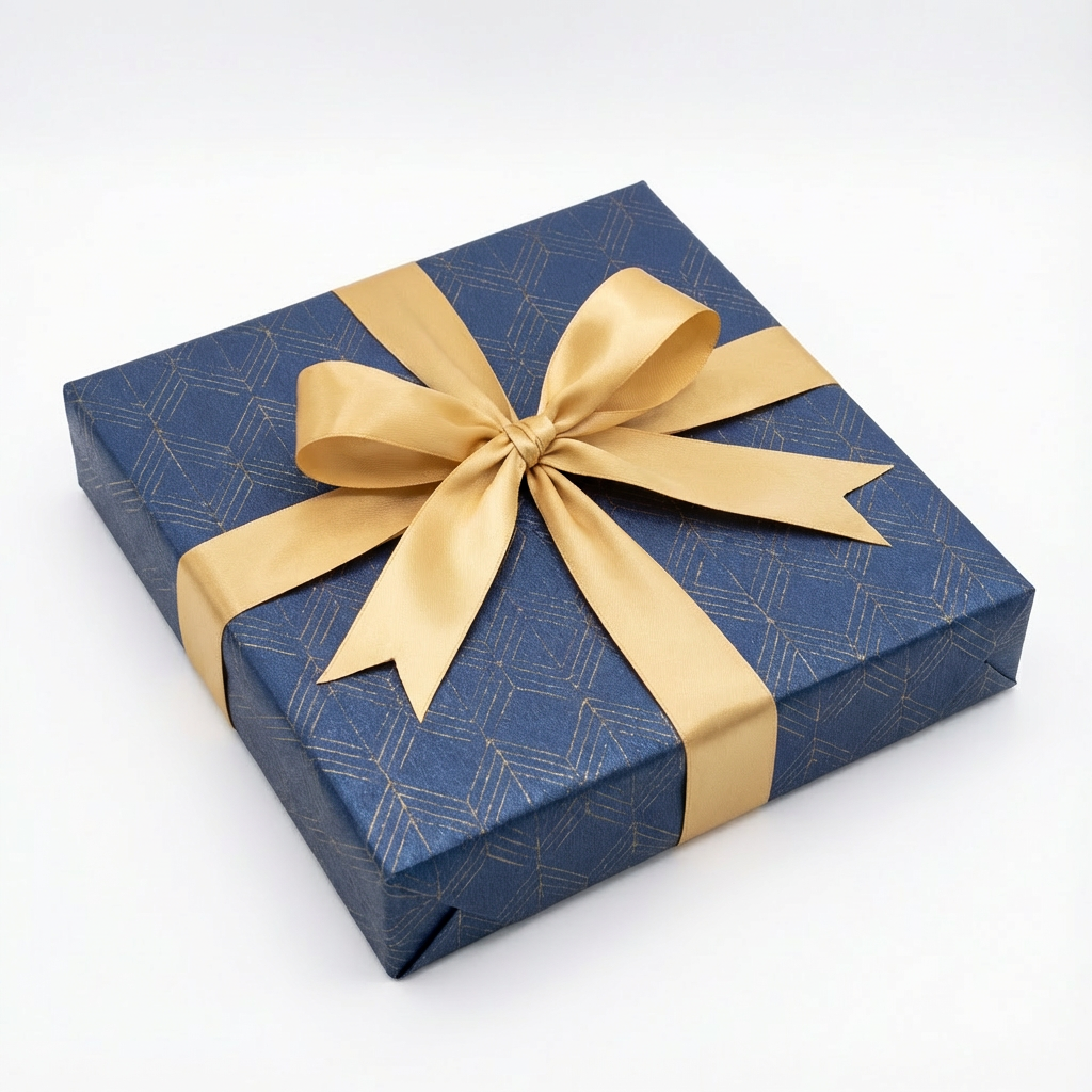 Professional Blue Textured Notebook Pen Gift Set