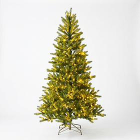 8 FT Costway Christmas Tree with LED Lights - 1
