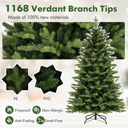 8 FT Costway Christmas Tree with LED Lights - 5