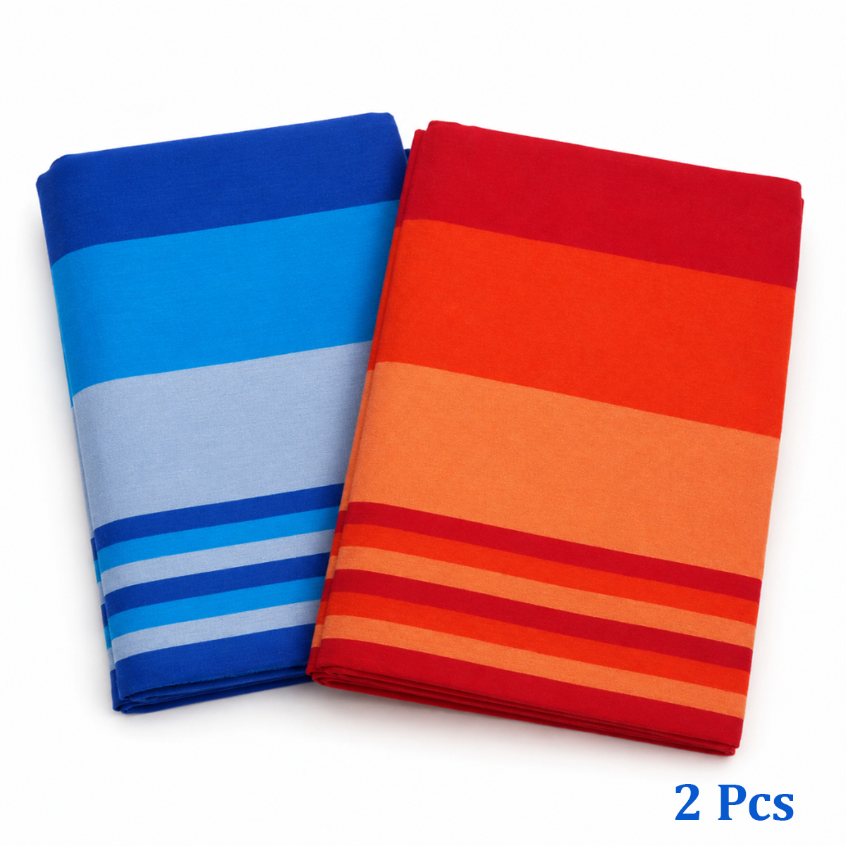 High Quality Handloom Cotton Bedsheet (Random Colors) Promotion Pack