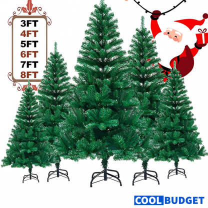 Christmas Tree (Green / White) | 3 - 8 Ft