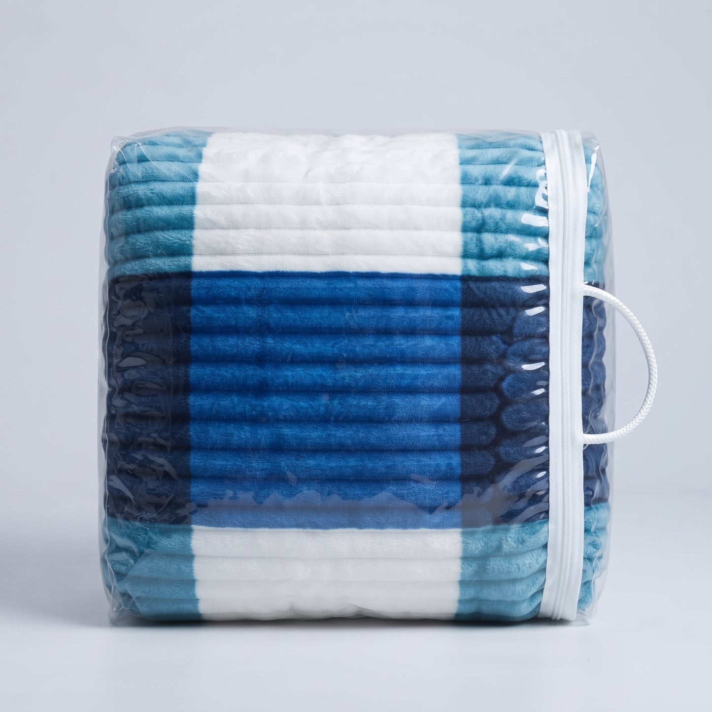 Warm Rib Blanket 90 × 80 Inch Size No 1 Quality
