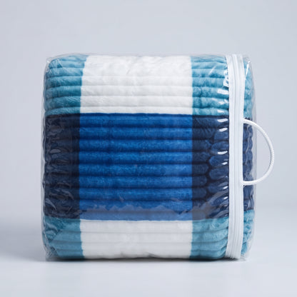 Warm Rib Blanket 90 × 80 Inch Size No 1 Quality