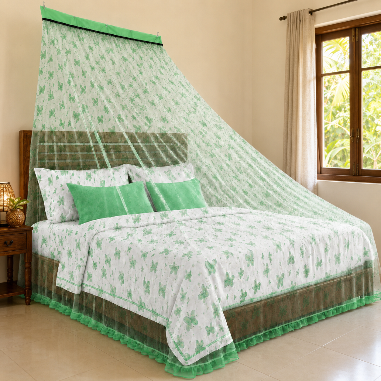 Wall Net – Printed Butterfly Mesh