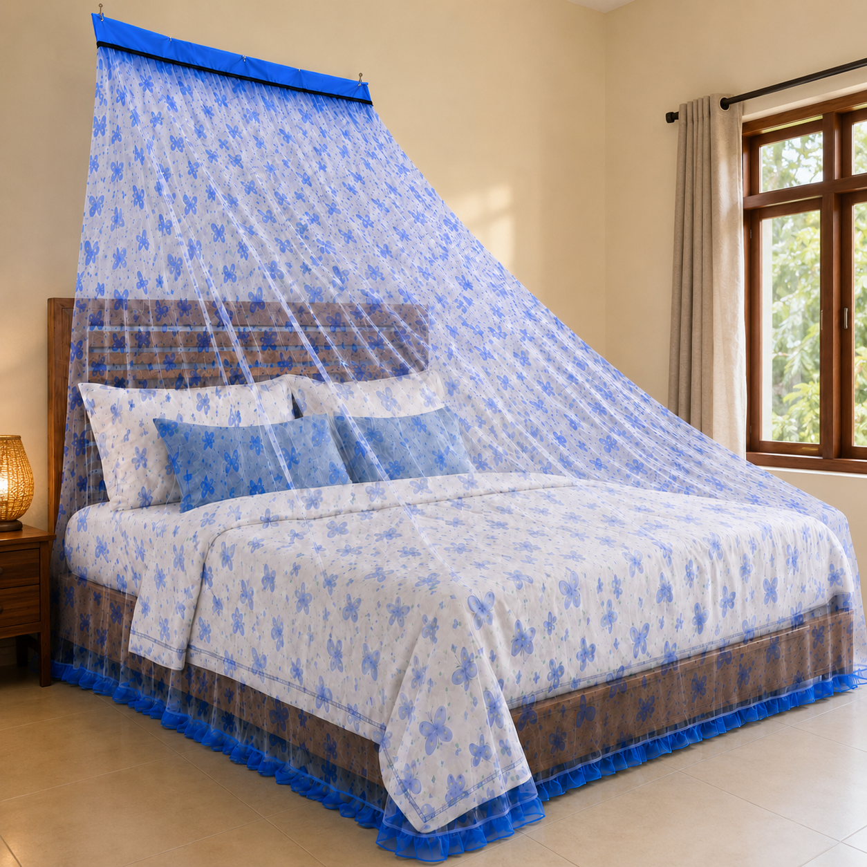 Wall Net – Printed Butterfly Mesh