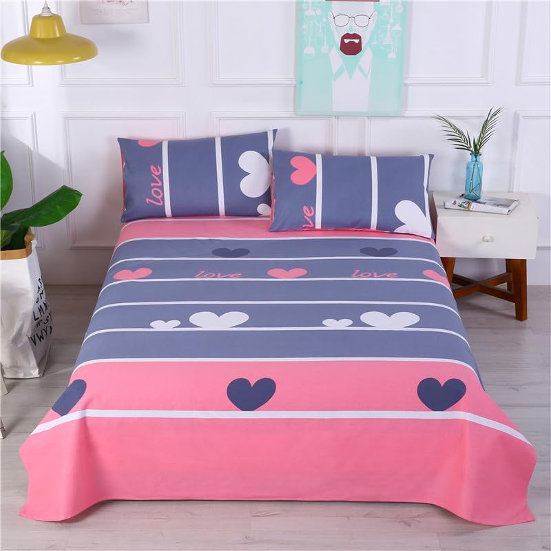 2 Pcs Promotion Pack | Premium Egyptian Cotton Printed Bed Sheets | Soft, Stylish & Comfortable – Free Delivery