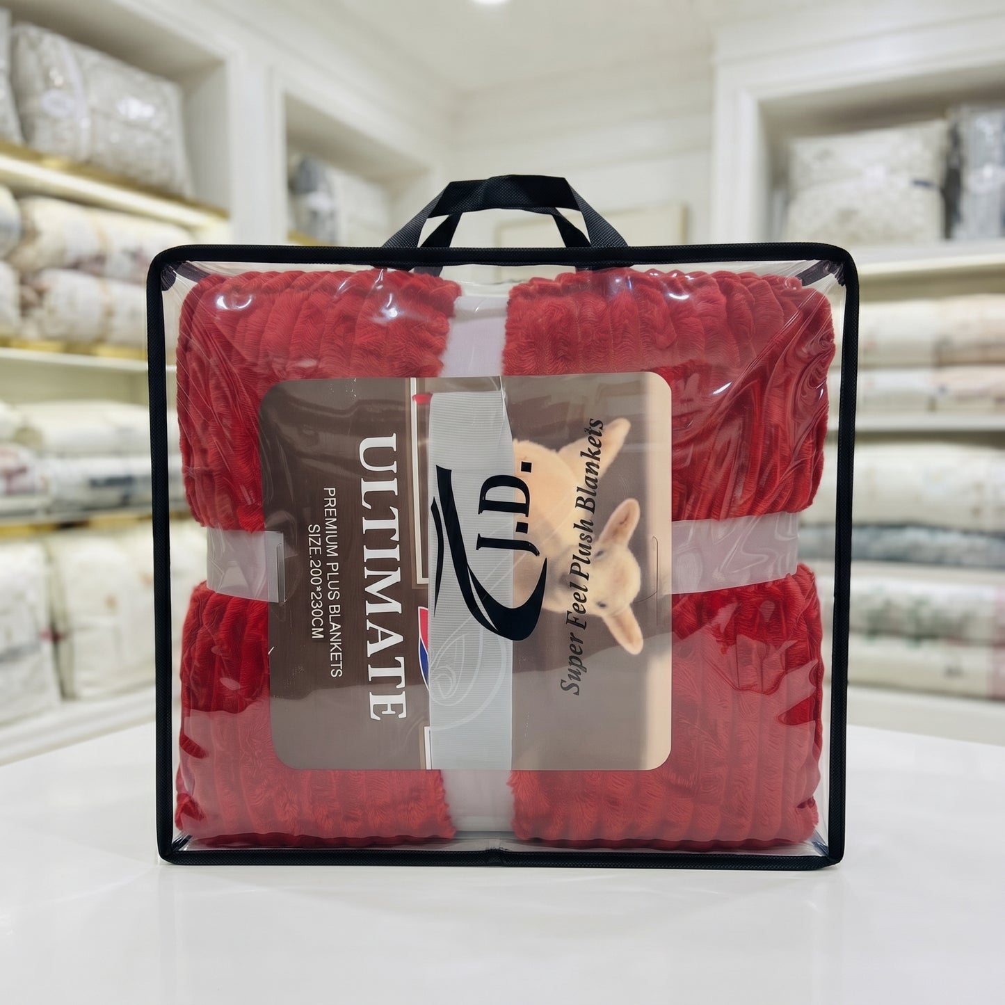 Luxury Waffle Blanket 80x100 - 1 Piece - Random Color