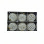 Elegant White and Gold Christmas Ball Ornaments Set - Textured Designer Collection