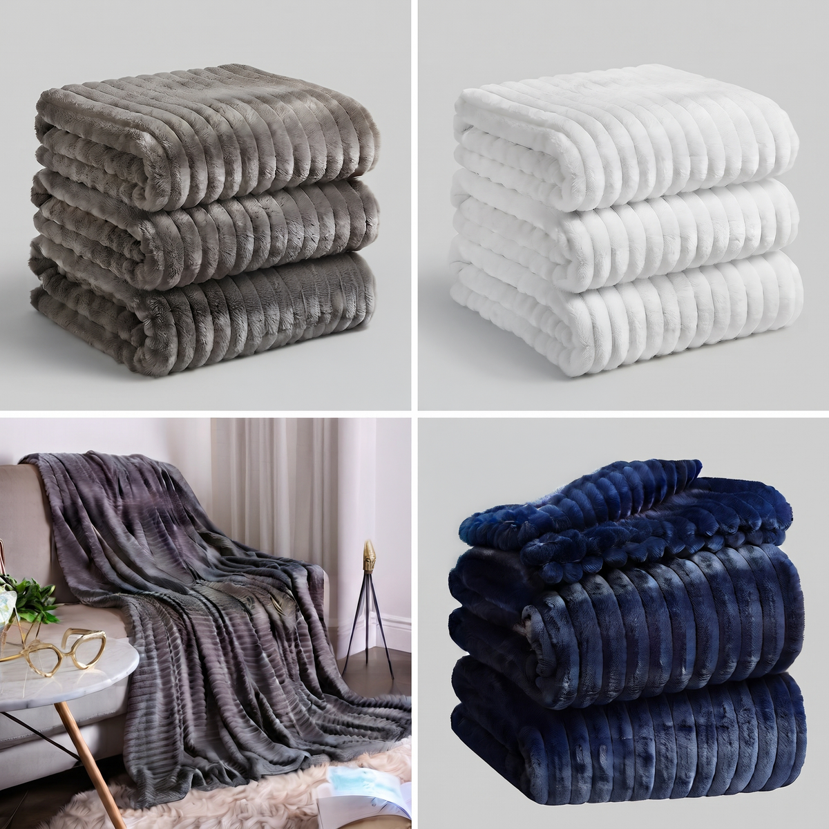 Premium Quality Soft Blankets – 80″ x 100″