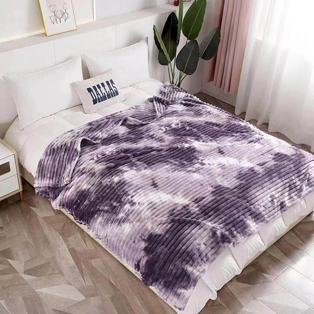 Wool fleece throw blanket cozy soft and smooth