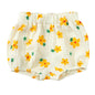 0-5Y Baby Girls Boys Pumpkin Shorts Summer Soft Cotton Kids Shorts Adorable Prints and Elastic Waist Easy Wear Shorts Clothes