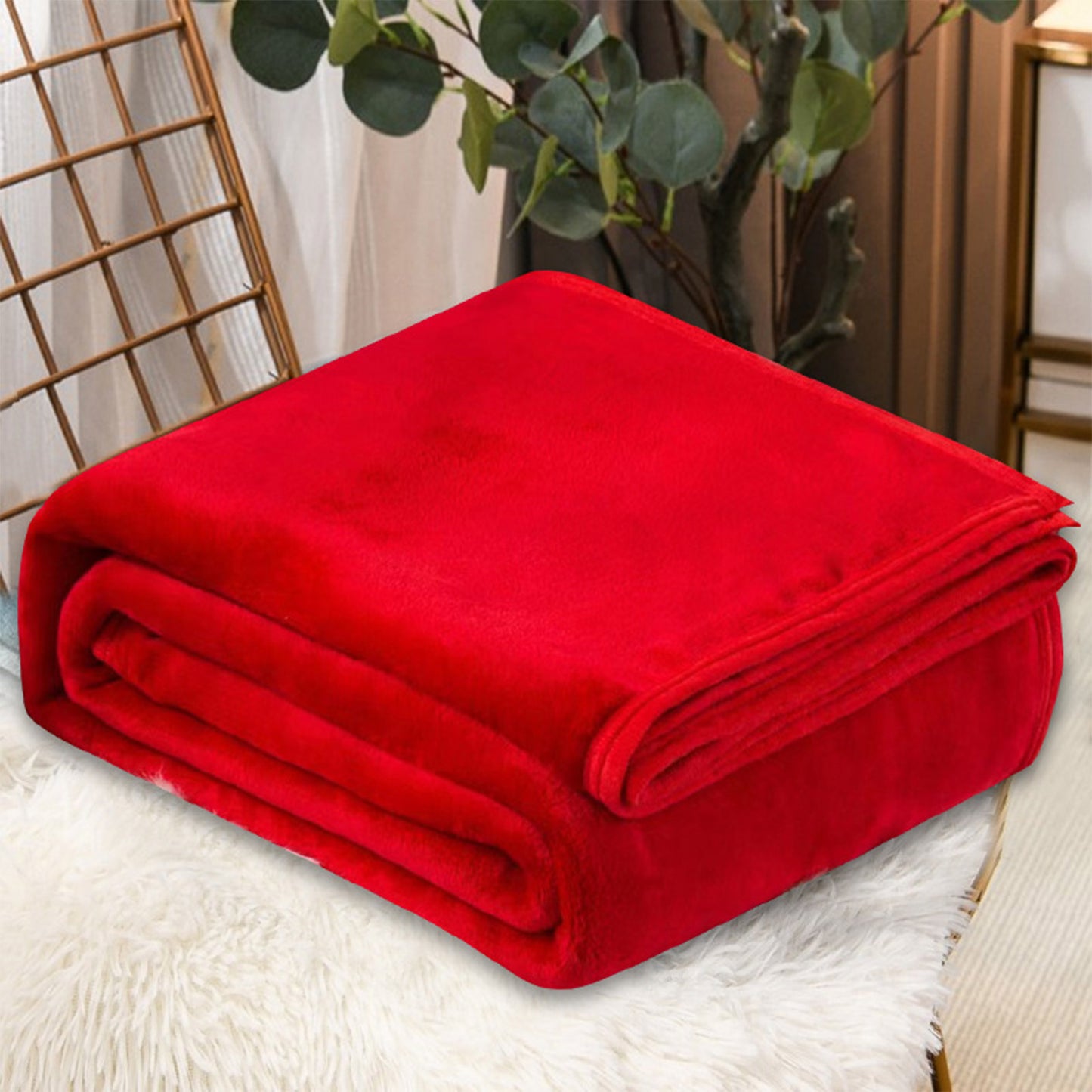 Soft Fuzzy Fleece Throw Blanket Twin Colorful Luxury Warm Cozy Couch Blanket Plush Microfiber Blanket For Bed Sofa Travel