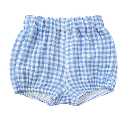 0-5Y Baby Girls Boys Pumpkin Shorts Summer Soft Cotton Kids Shorts Adorable Prints and Elastic Waist Easy Wear Shorts Clothes