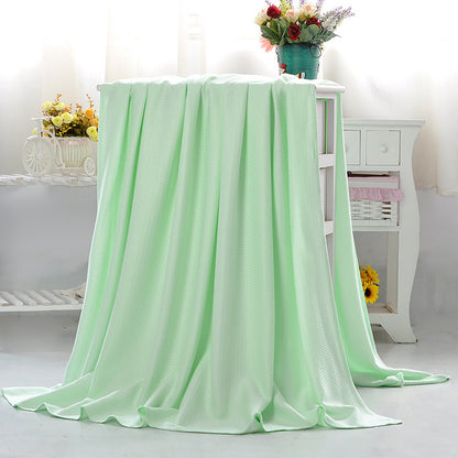 Summer Cooling Blanket Air Conditioning Quilt Skin-friendly Bamboos Fiber Light And Thin Breathable Cooling Quilt For Home