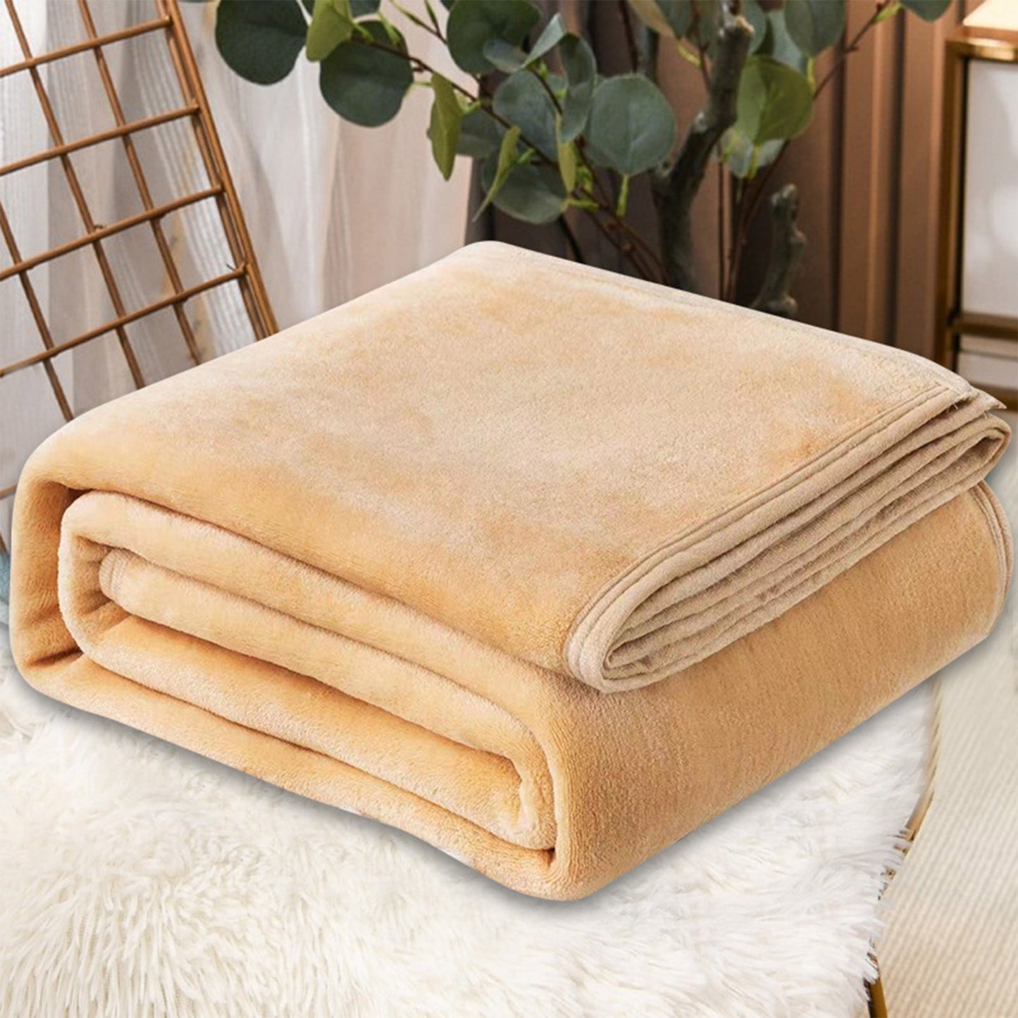 Soft Fuzzy Fleece Throw Blanket Twin Colorful Luxury Warm Cozy Couch Blanket Plush Microfiber Blanket For Bed Sofa Travel