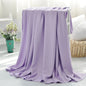 Summer Cooling Blanket Air Conditioning Quilt Skin-friendly Bamboos Fiber Light And Thin Breathable Cooling Quilt For Home