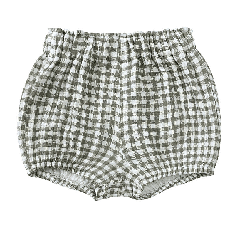 0-5Y Baby Girls Boys Pumpkin Shorts Summer Soft Cotton Kids Shorts Adorable Prints and Elastic Waist Easy Wear Shorts Clothes
