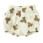 0-5Y Baby Girls Boys Pumpkin Shorts Summer Soft Cotton Kids Shorts Adorable Prints and Elastic Waist Easy Wear Shorts Clothes