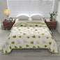 A washed quilt core, ground wool printed quilt, can be washed by washing machine, home bed products single and double quilt core