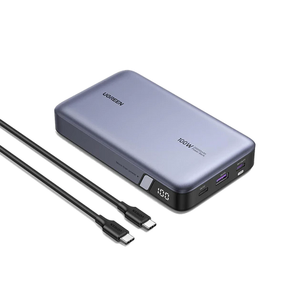 UGREEN 20000mAh 100W Two-way Fast Charging Power Bank – PB720 - 25188