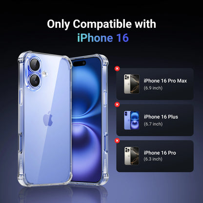 UGREEN iPhone 16 Bright Cushion Protective Case – CA101 - 45913