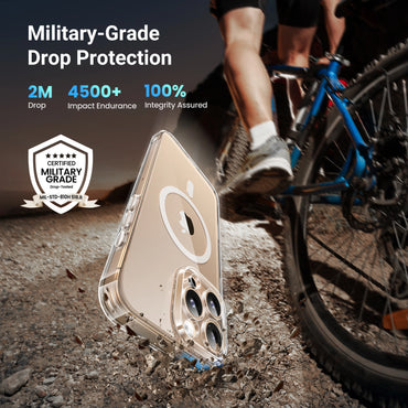 UGREEN iPhone 16 Pro Max Classy Clear Magnetic Protective Case for Upgraded Version – CA112 - 45924