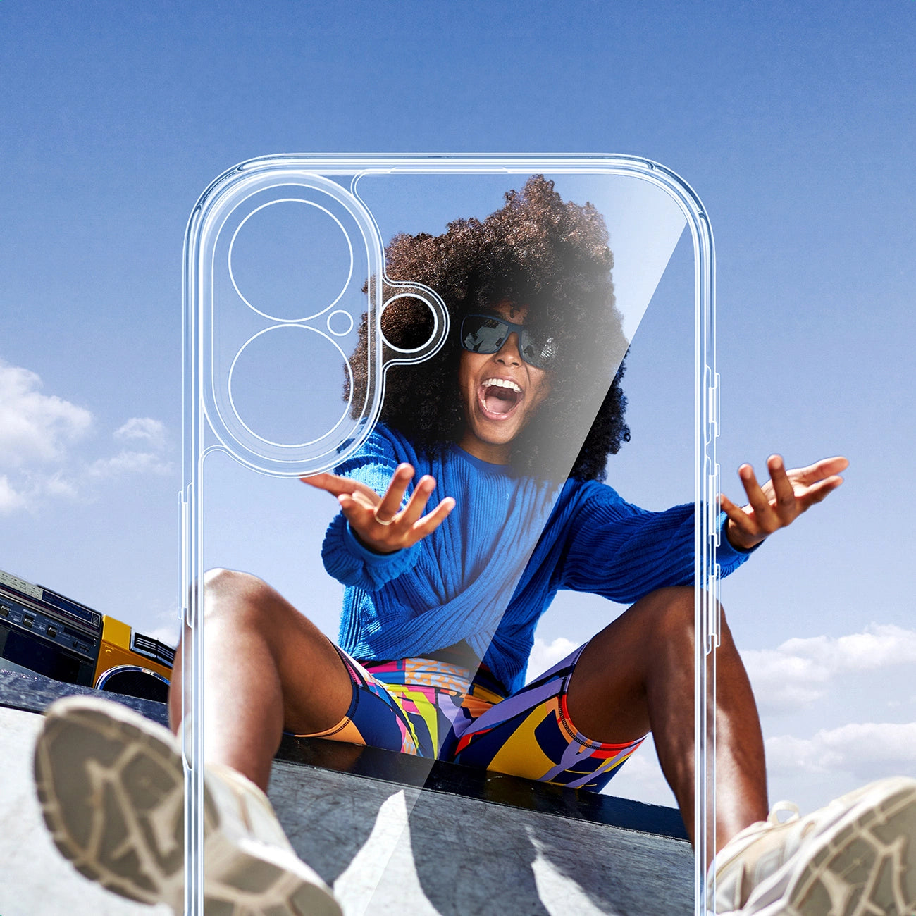 UGREEN iPhone 16 Classy Clear Protective Case- CA105 - 45917