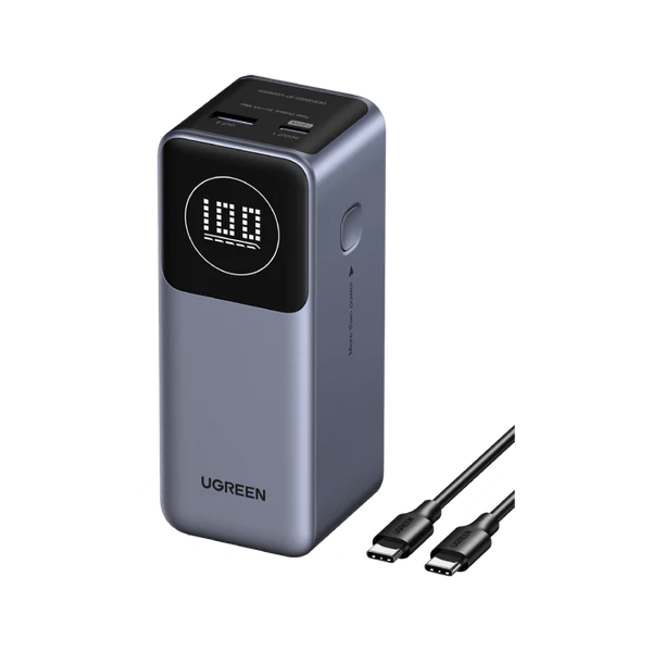 UGREEN 12000mAh 100W Nexode Fast Charging Power Bank – PB724 - 35526B