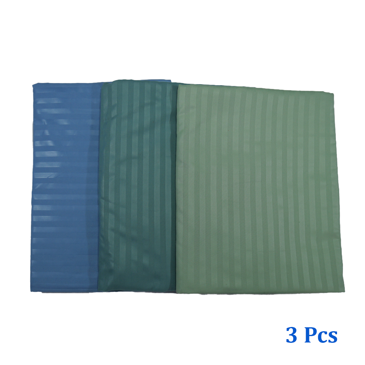 Egyptian Cotton Bedsheet 3-Piece Set – Multi Pack Offer (Random Colors)