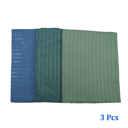 Egyptian Cotton Bedsheet 3-Piece Set – Multi Pack Offer (Random Colors)