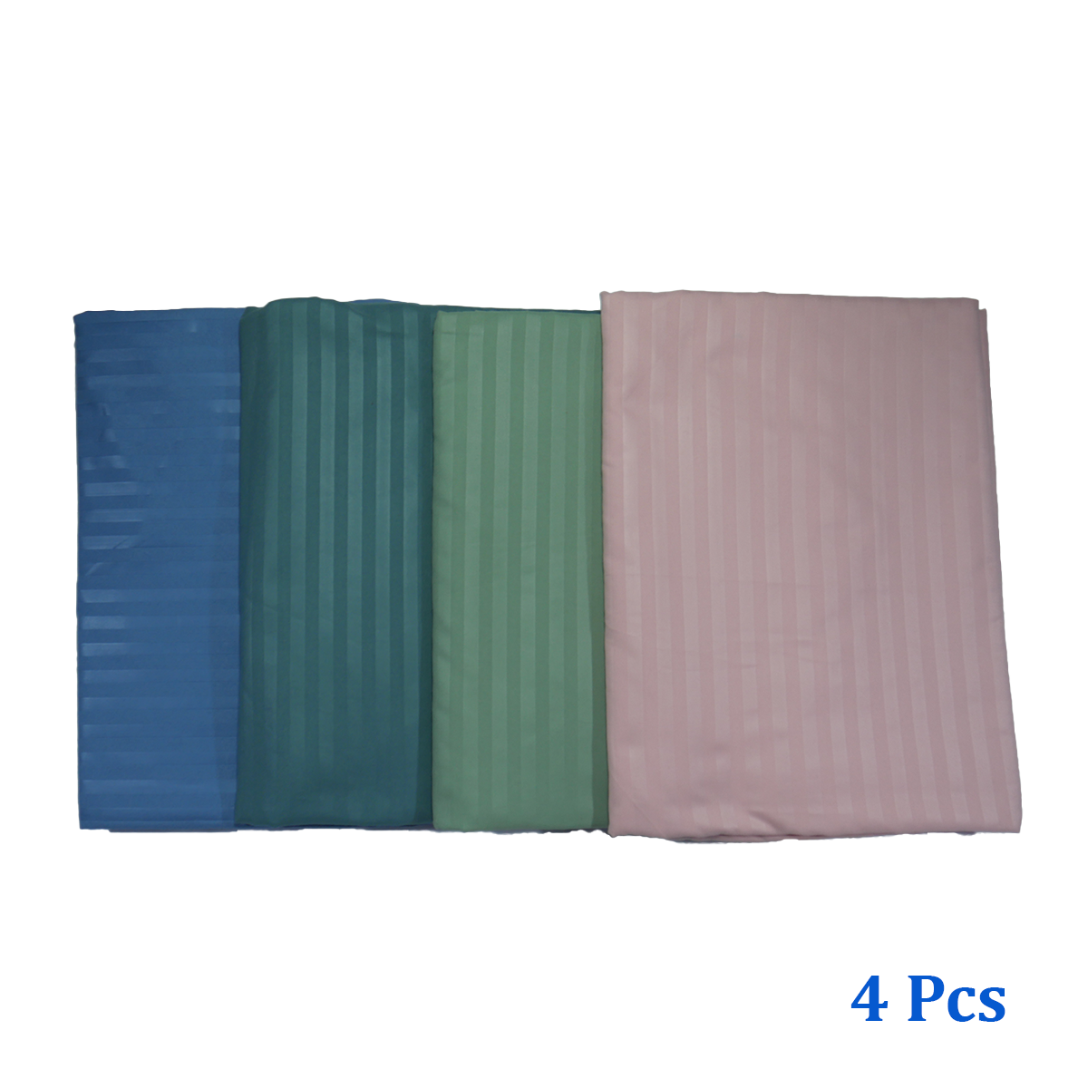 Egyptian Cotton Bedsheet 3-Piece Set – Multi Pack Offer (Random Colors)
