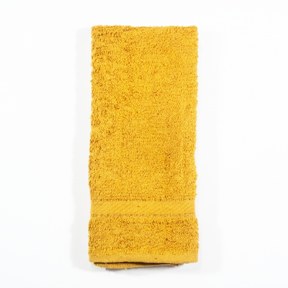 6-Piece Mixed Color Cotton Hand Towel Set 13x20 Inches