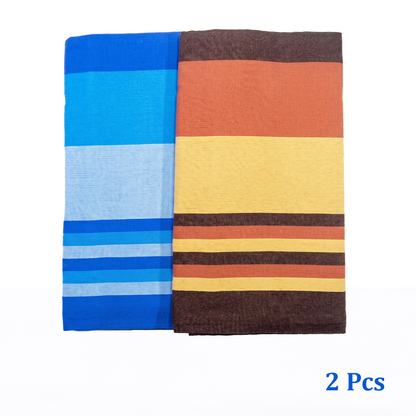 High Quality Handloom Cotton Bedsheet 90x90 (Random Colors)
