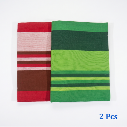 High Quality Handloom Cotton Bedsheet 60x90 (Random Colors)