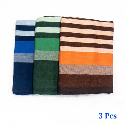 High Quality Handloom Cotton Bedsheet 54x80 (Random Colors)