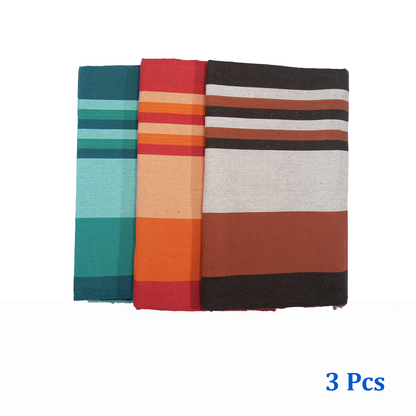 High Quality Handloom Cotton Bedsheet 72x90 (Random Colors)