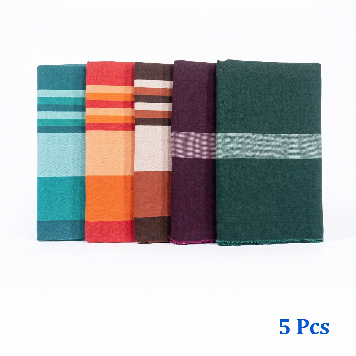 High Quality Handloom Cotton Bedsheet 72x90 (Random Colors)