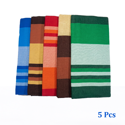 High Quality Handloom Cotton Bedsheet 90x90 (Random Colors)